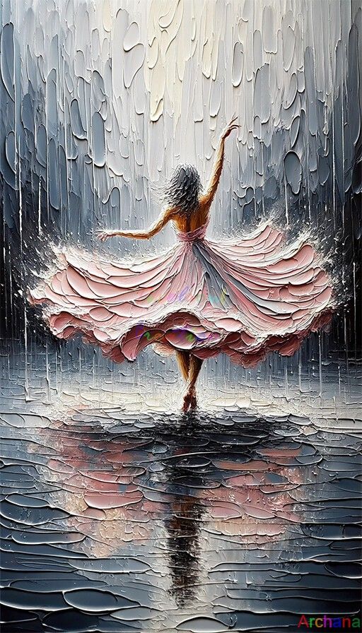 Whispers of Color - Dancing in the Rain